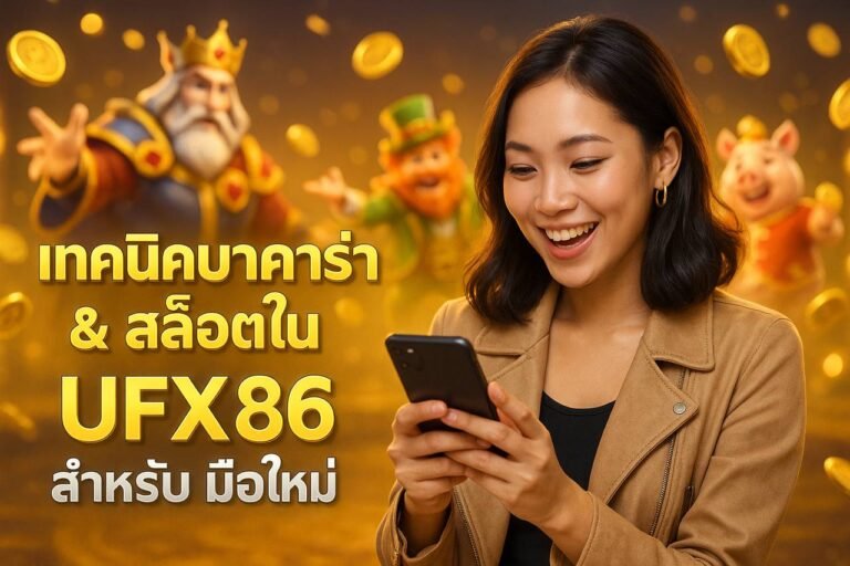 เทคนิคบาคาร่า & สล็อตใน UFX86 สำหรับมือใหม่