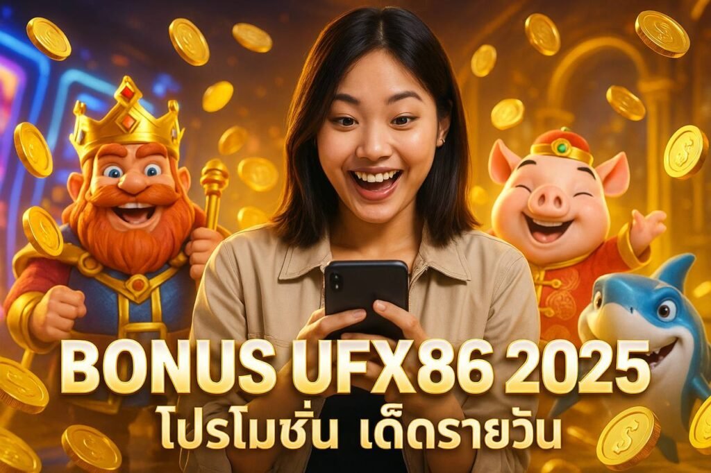 โบนัส UFX86 2025 – โปรโมชั่นเด็ดรายวัน