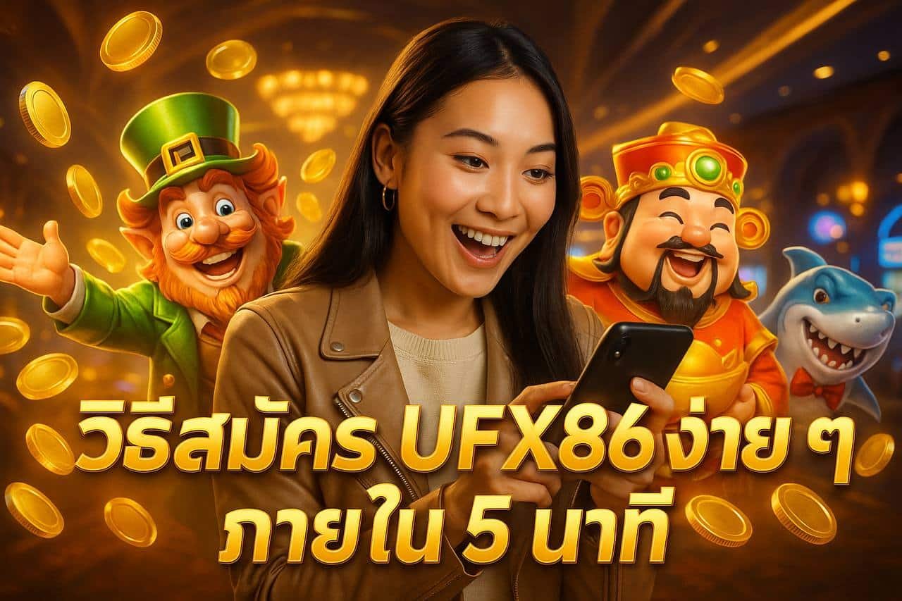 วิธีสมัคร UFX86 ง่าย ๆ ภายใน 5 นาที