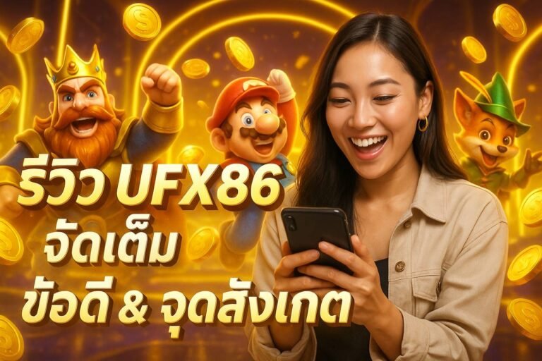 รีวิว UFX86 จัดเต็ม ข้อดี & จุดสังเกต