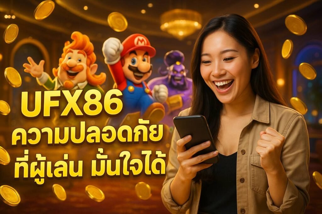 UFX86 ความปลอดภัยที่ผู้เล่นมั่นใจได้